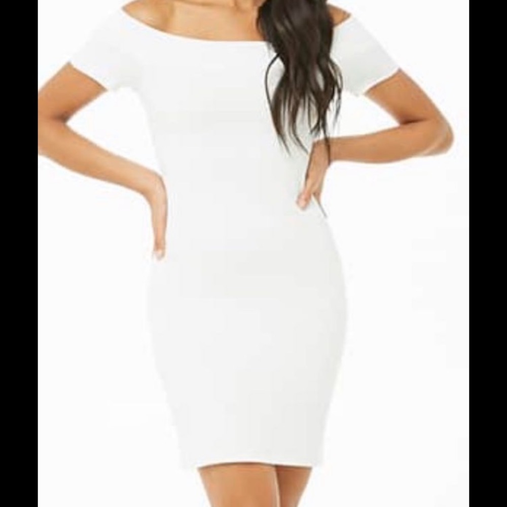 Brand new Forever 21 off the shoulder dress